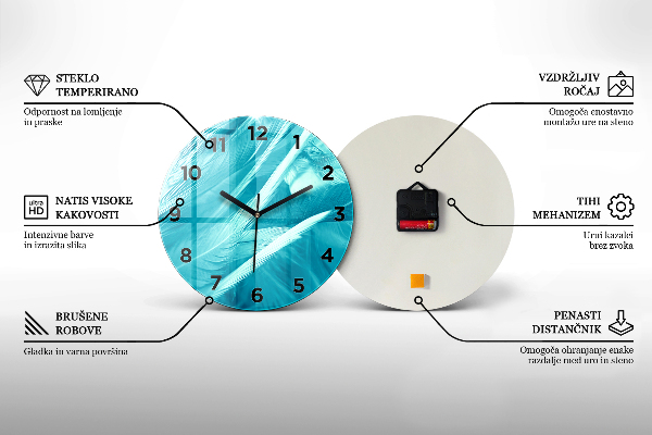Kerek fali üvegóra Robot vs szamuráj harc