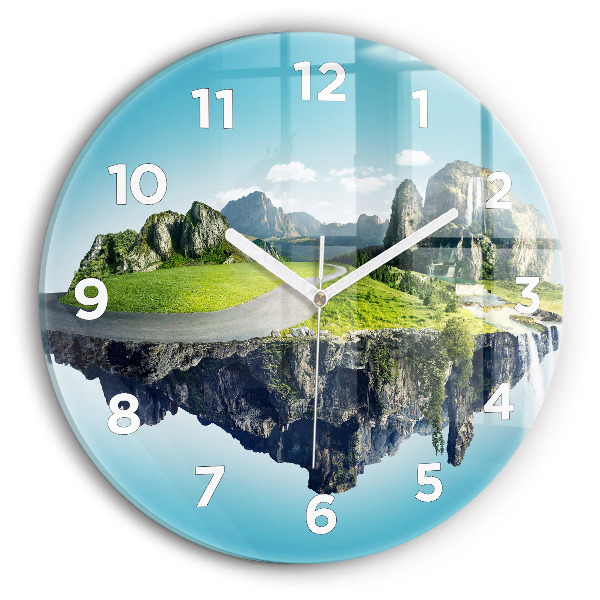 Kerek fali üvegóra Repülő Sziget