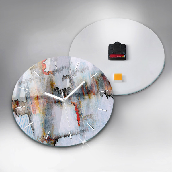 Kerek fali üvegóra Absztrakció