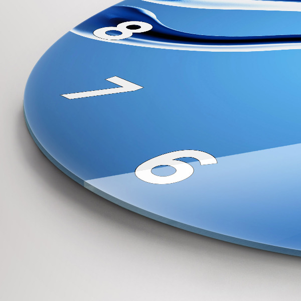 Kerek fali üvegóra Folyadék absztrakció