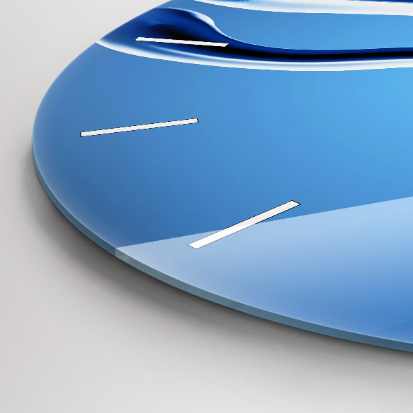 Kerek fali üvegóra Folyadék absztrakció