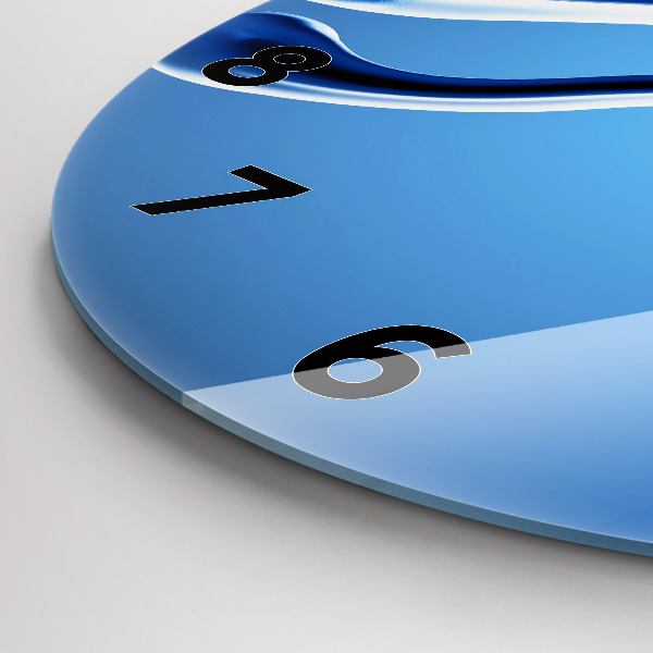 Kerek fali üvegóra Folyadék absztrakció