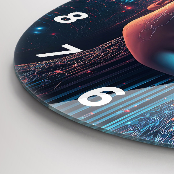 Kerek fali üvegóra Mesterséges intelligencia