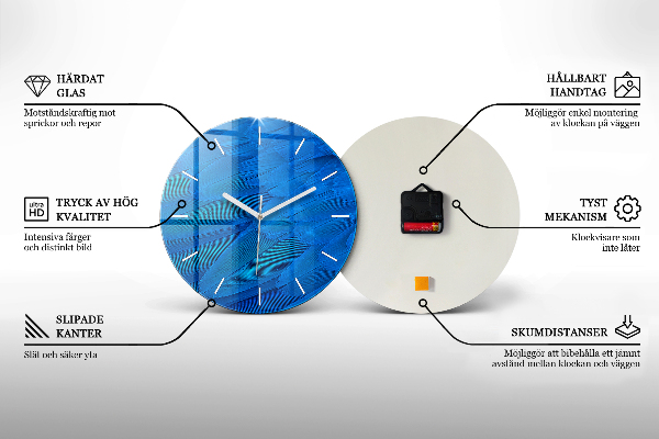Kerek fali üvegóra Hegyvidék télen