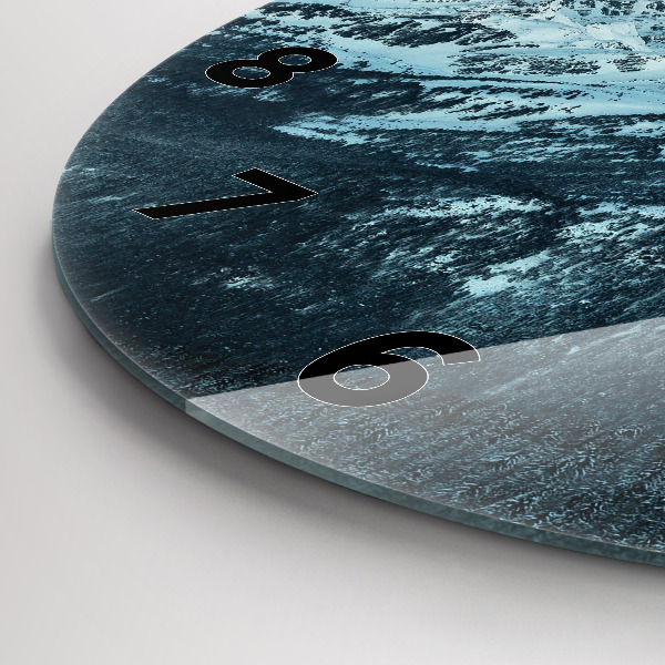 Kerek fali üvegóra Hegyvidék télen