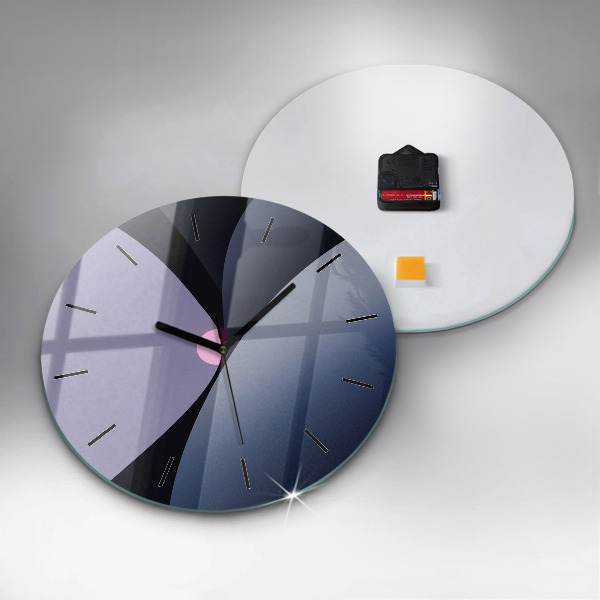 Kerek fali üvegóra Absztrakciós nap