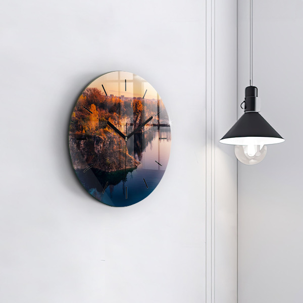 Kerek fali üvegóra Krakkói Zakrzówek-tó
