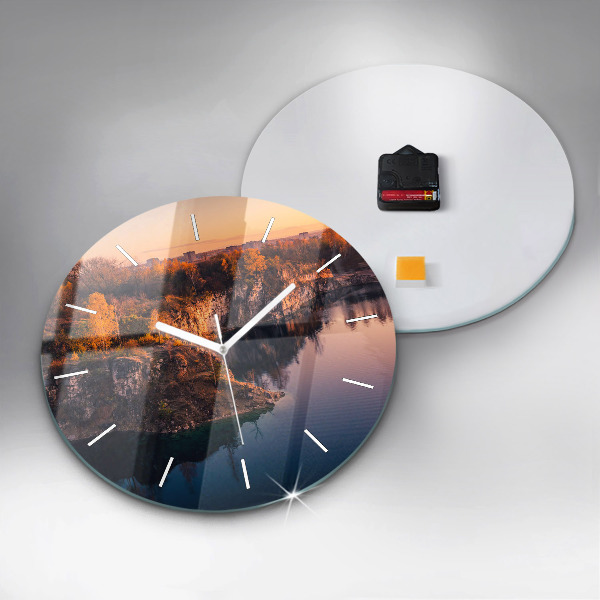 Kerek fali üvegóra Krakkói Zakrzówek-tó