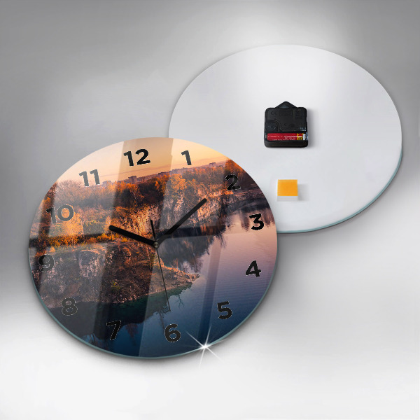 Kerek fali üvegóra Krakkói Zakrzówek-tó