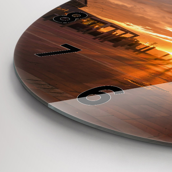 Kerek fali üvegóra Barcelona Olimpiai Park