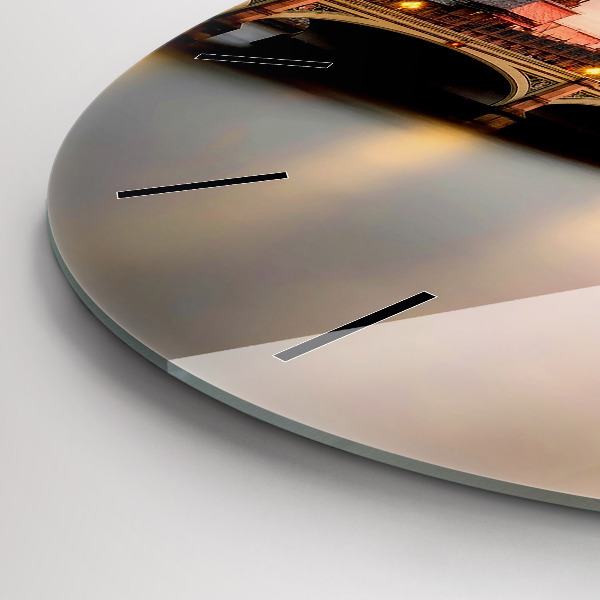 Kerek fali üvegóra Big Ben London panoráma