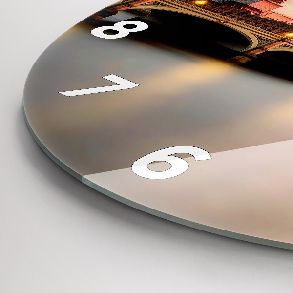 Kerek fali üvegóra Big Ben London panoráma