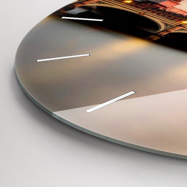 Kerek fali üvegóra Big Ben London panoráma