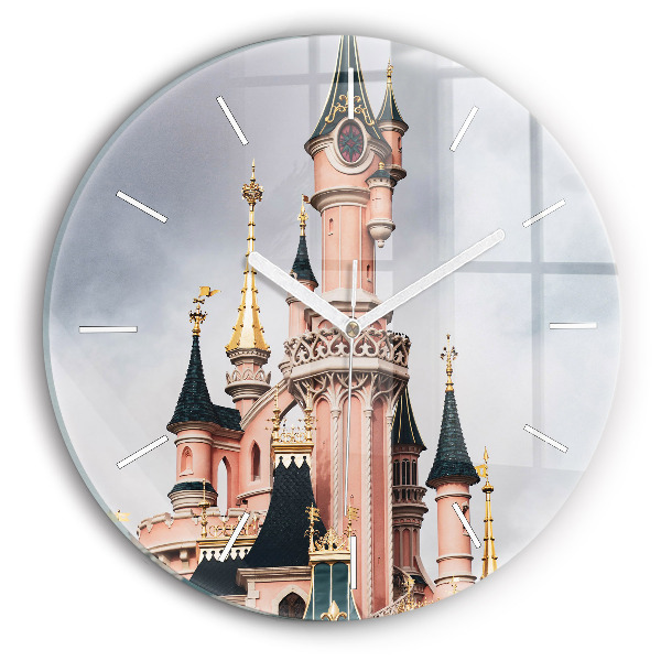 Kerek fali üvegóra Disneyland párizsi kastély