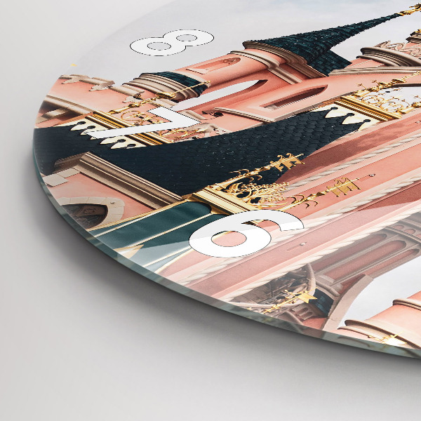 Kerek fali üvegóra Disneyland párizsi kastély