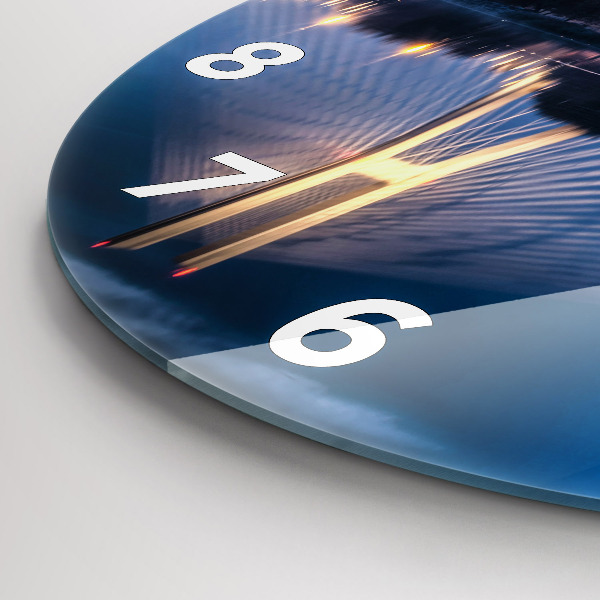 Kerek fali üvegóra Rędziński híd Wrocław