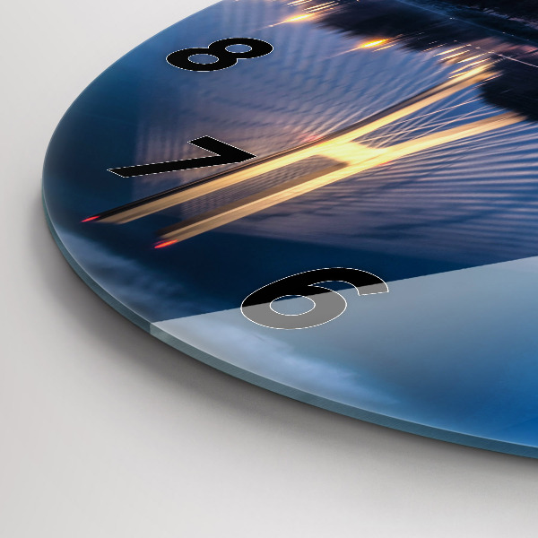 Kerek fali üvegóra Rędziński híd Wrocław