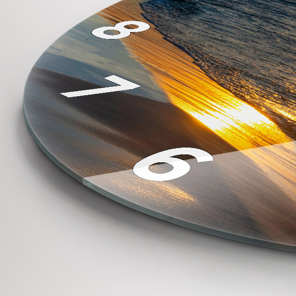 Kerek fali üvegóra Władysławowo Balti-tenger