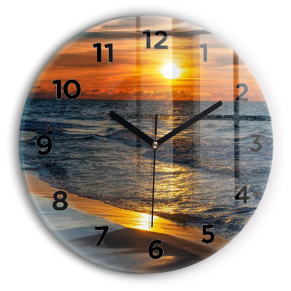 Kerek fali üvegóra Władysławowo Balti-tenger