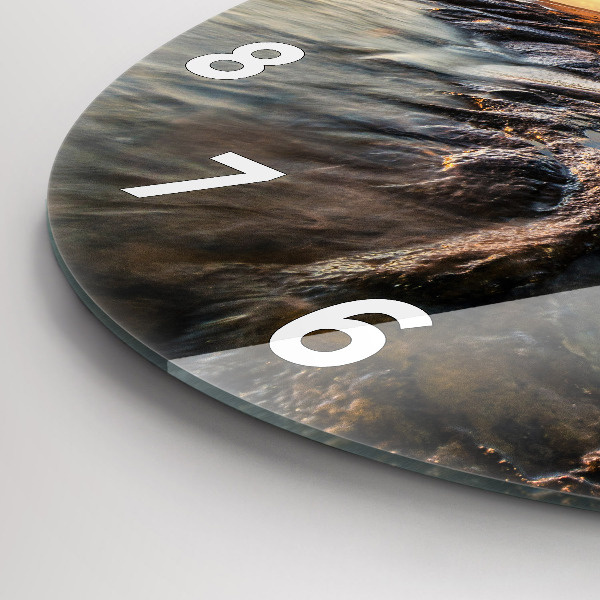 Kerek fali üvegóra A világítótorony és a Balti-tenger