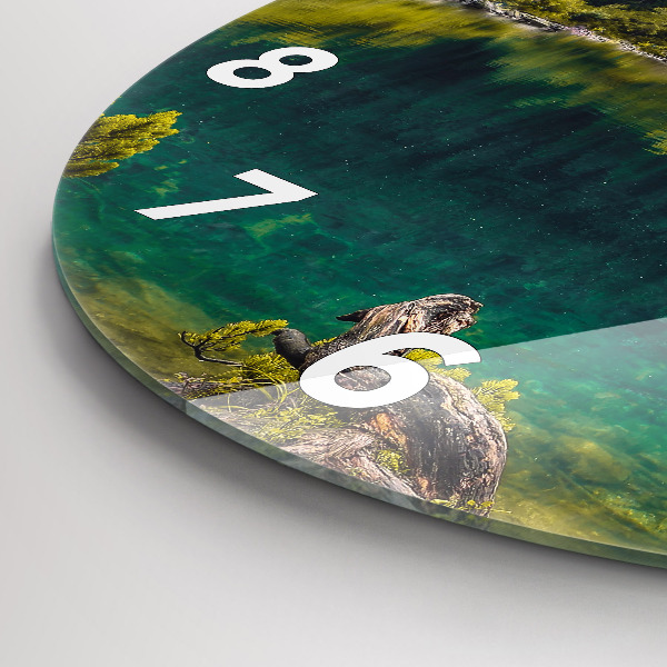 Kerek fali üvegóra Morskie Oko a Tátrában