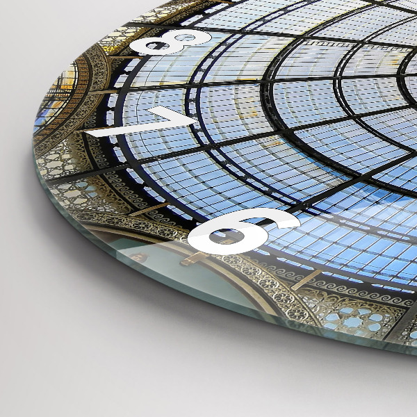 Kerek fali üvegóra Milánói bevásárlóközpont