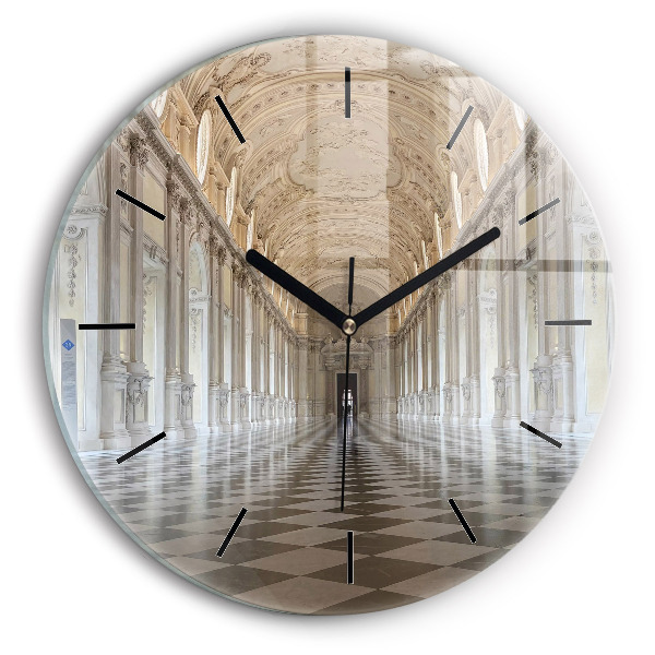 Kerek fali üvegóra La Veneria Reale Múzeum