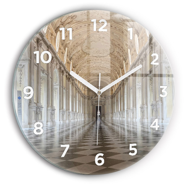 Kerek fali üvegóra La Veneria Reale Múzeum