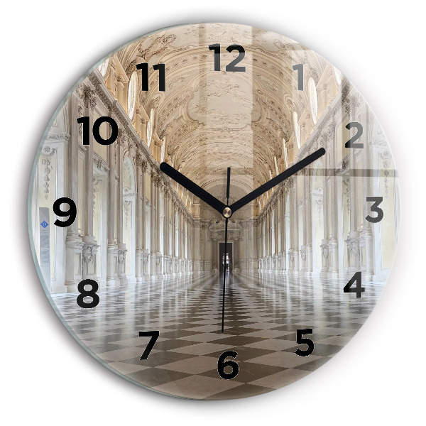 Kerek fali üvegóra La Veneria Reale Múzeum