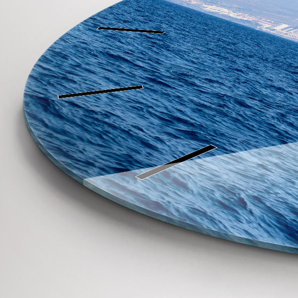 Kerek fali üvegóra Yacht Tenerifén