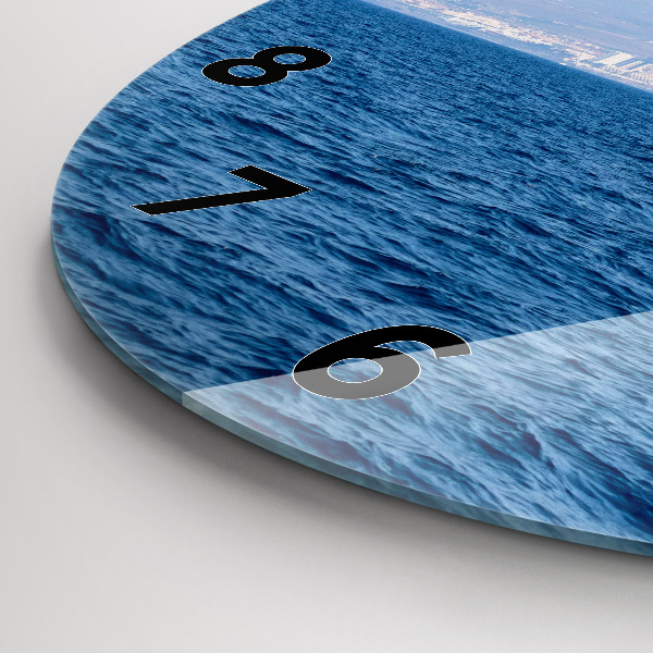 Kerek fali üvegóra Yacht Tenerifén