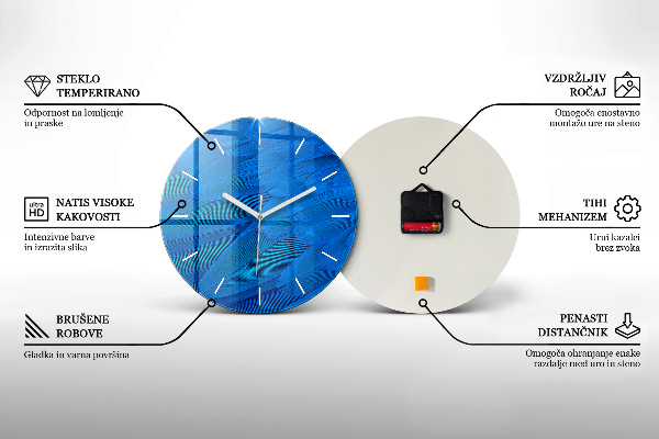 Kerek fali üvegóra Károly híd Prágában