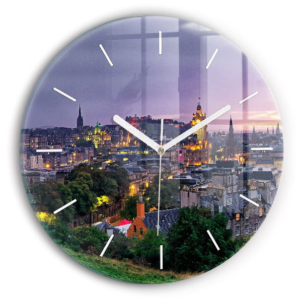 Kerek fali üvegóra Edinburgh a Calton Hilltől