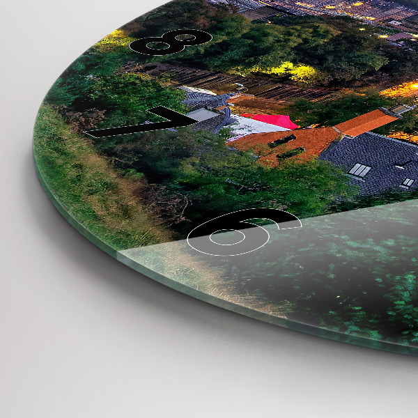 Kerek fali üvegóra Edinburgh a Calton Hilltől