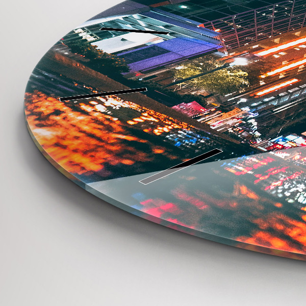 Kerek fali üvegóra Szálloda Houstonban