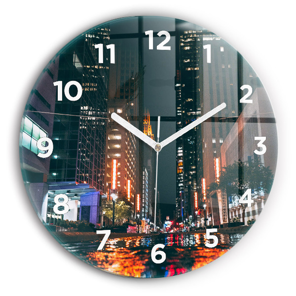 Kerek fali üvegóra Szálloda Houstonban