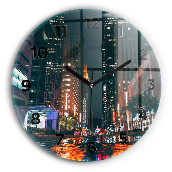 Kerek fali üvegóra Szálloda Houstonban