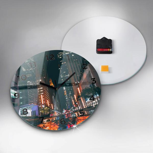 Kerek fali üvegóra Szálloda Houstonban