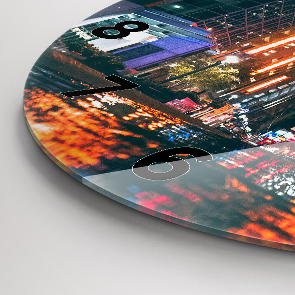 Kerek fali üvegóra Szálloda Houstonban