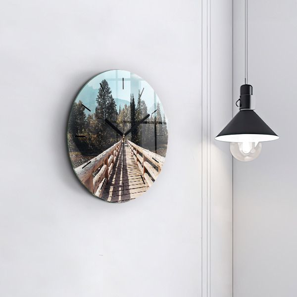 Kerek fali üvegóra Hegyek Yellowstone-ban