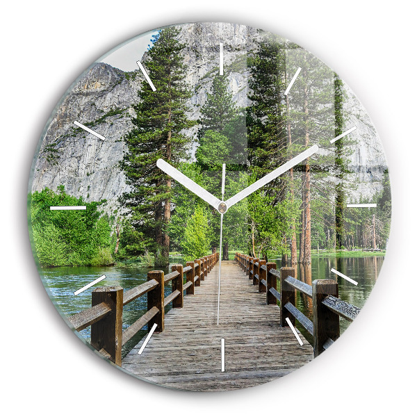 Kerek fali üvegóra Yosemite fahíd