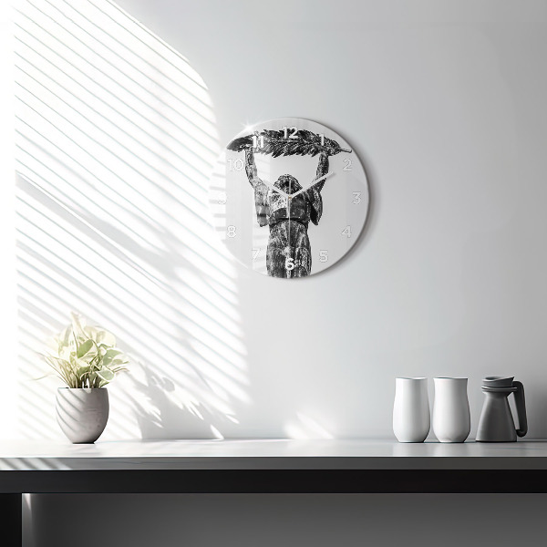 Kerek fali üvegóra Szabadság-szobor Budapesten