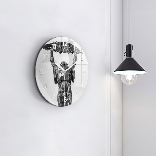 Kerek fali üvegóra Szabadság-szobor Budapesten