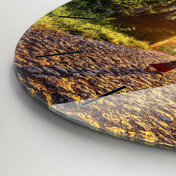 Kerek fali üvegóra Surat Thani Park Thaiföld