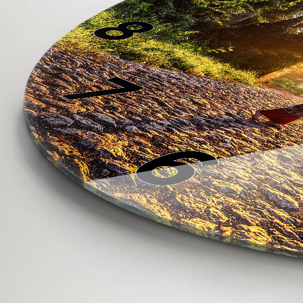 Kerek fali üvegóra Surat Thani Park Thaiföld