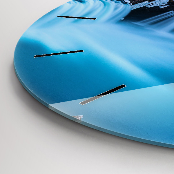 Kerek fali üvegóra Godafoss vízesés Izlandon