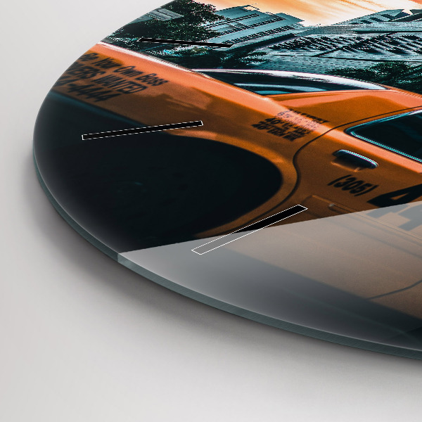 Kerek fali üvegóra Miami, Florida