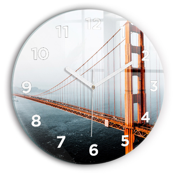 Kerek fali üvegóra Golden Gate híd