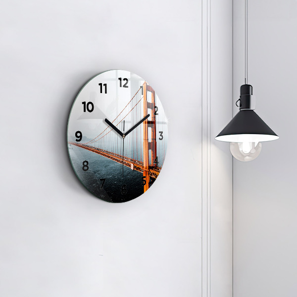 Kerek fali üvegóra Golden Gate híd