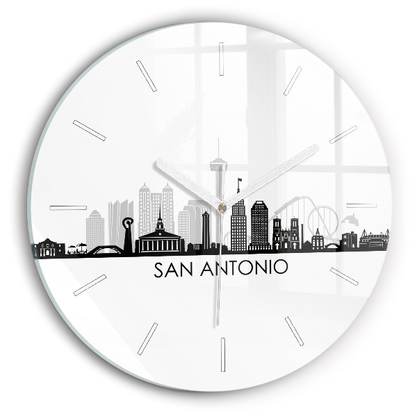 Kerek fali üvegóra San Antonio Texas városa